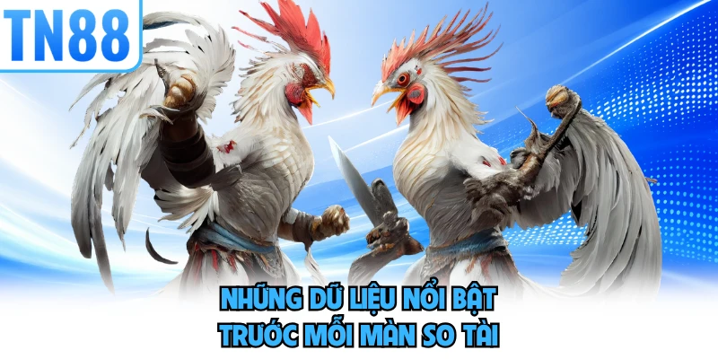 Những dữ liệu nổi bật trước mỗi màn so tài